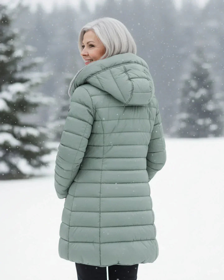 Nadine | Veste matelassée à capuche amovible