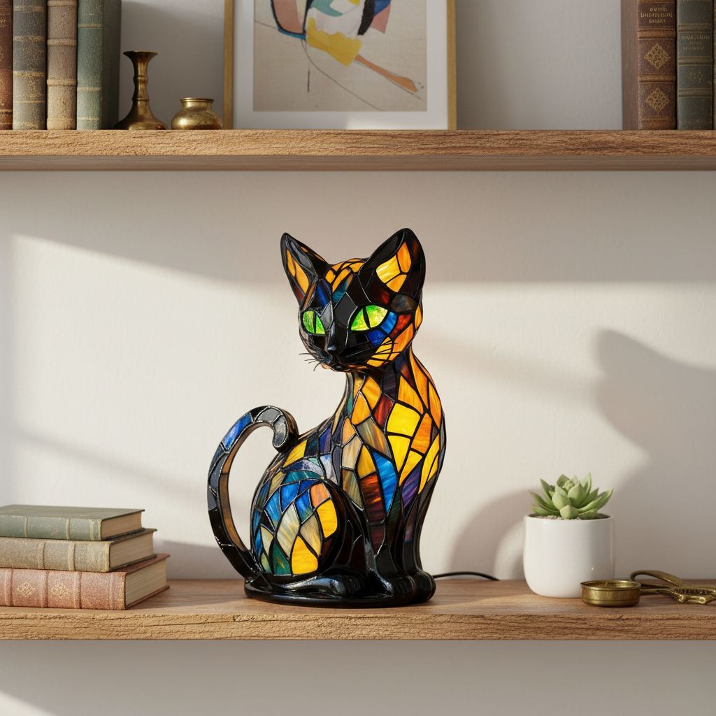 Camille | Lampe en forme de chat