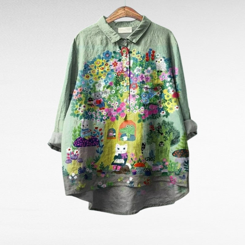 Caroline | Blouse élégante d'été