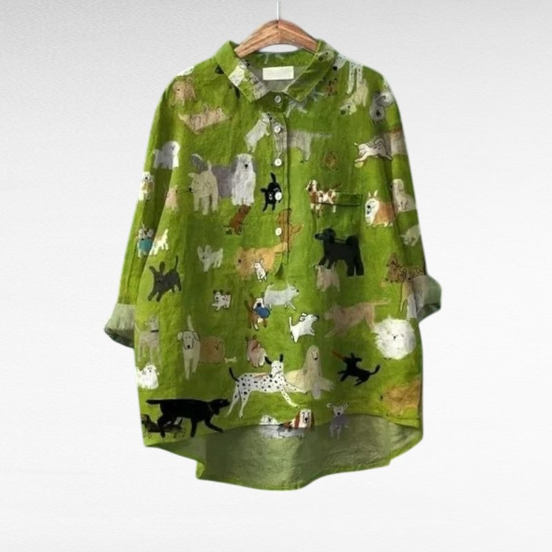Cécile | Blouse élégante estivale