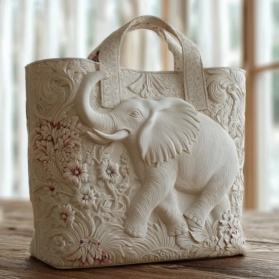 Sac Artisanale - Éléphant