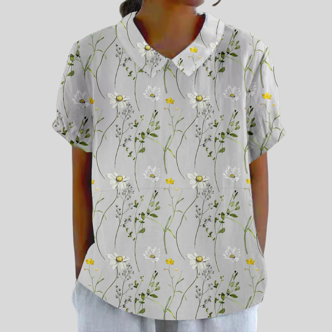 Top Floral Confortable et Élégant