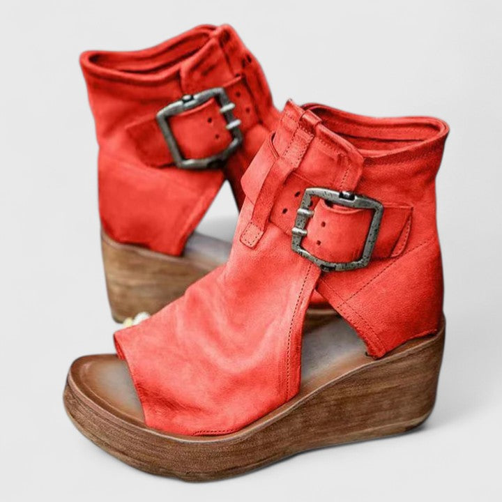 Karline - Sandales Wedge Classiques
