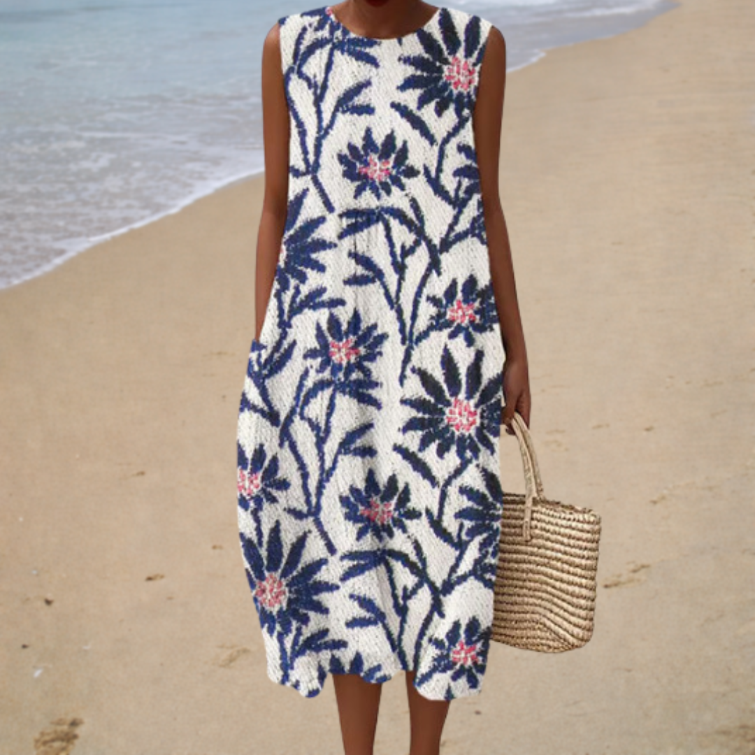 Robe d'Été Confortable Sans Manches