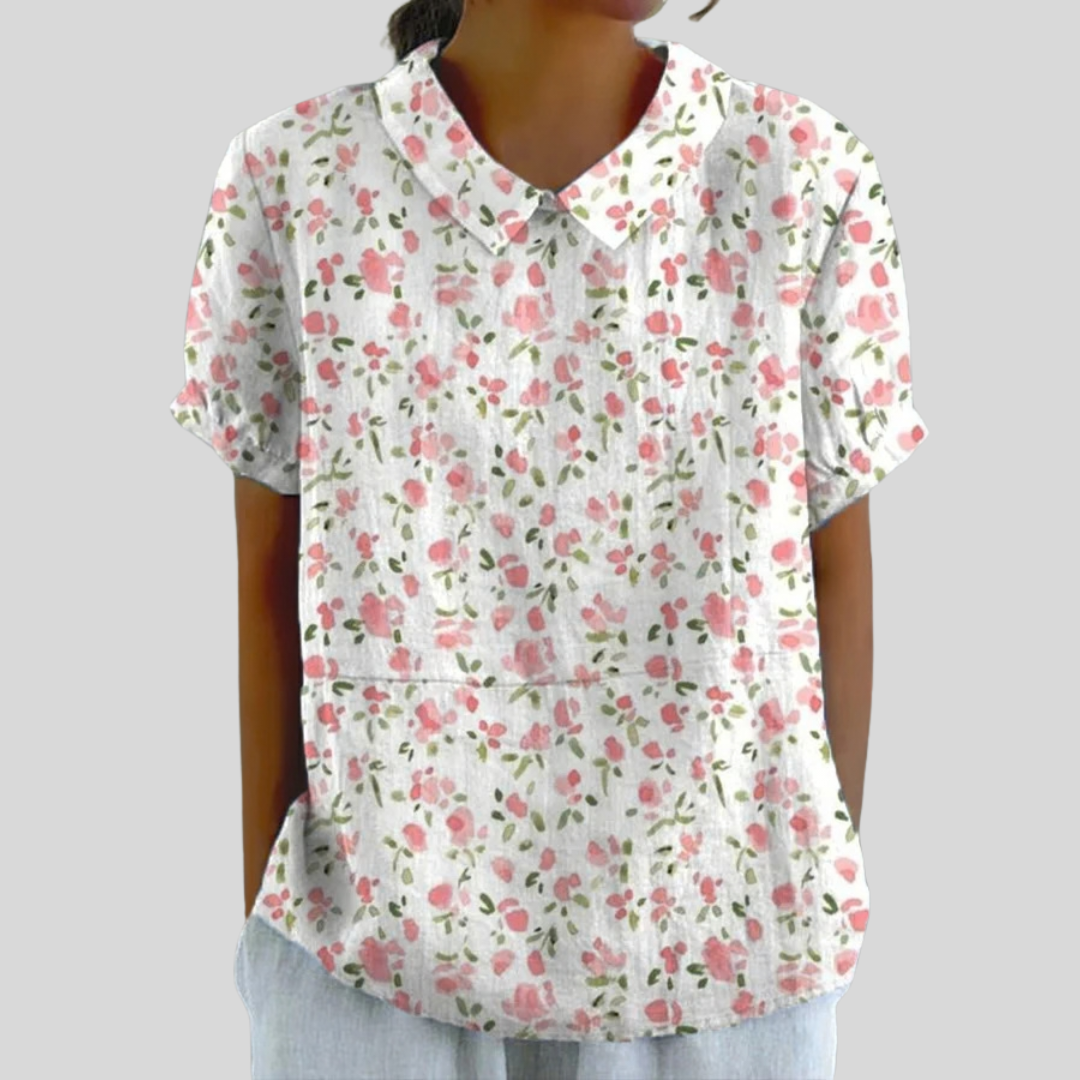 Top Floral Confortable Élégant