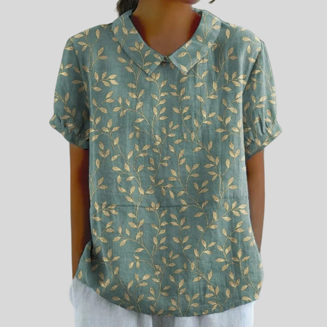 Top Floral Confortable et Élégant