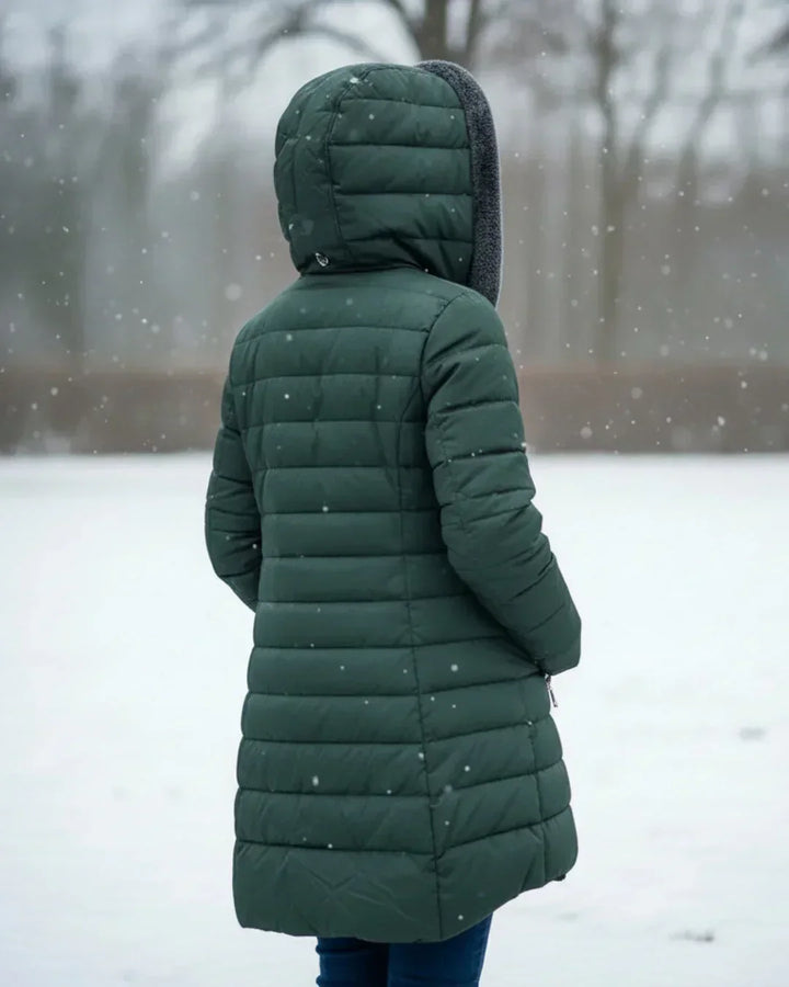 Nadine | Veste matelassée à capuche amovible