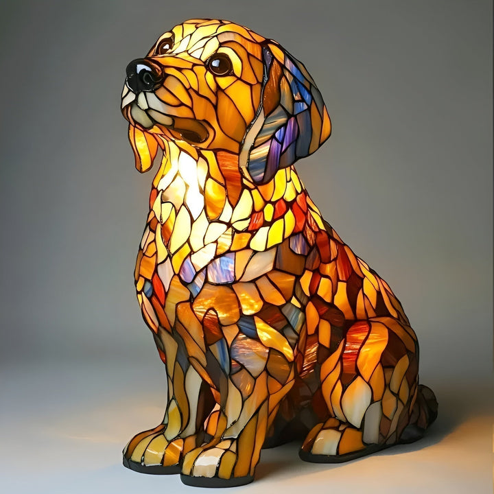 Claire | Lampe en forme de golden retriever