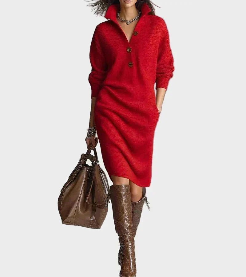 Mila - Robe en tricot confortable