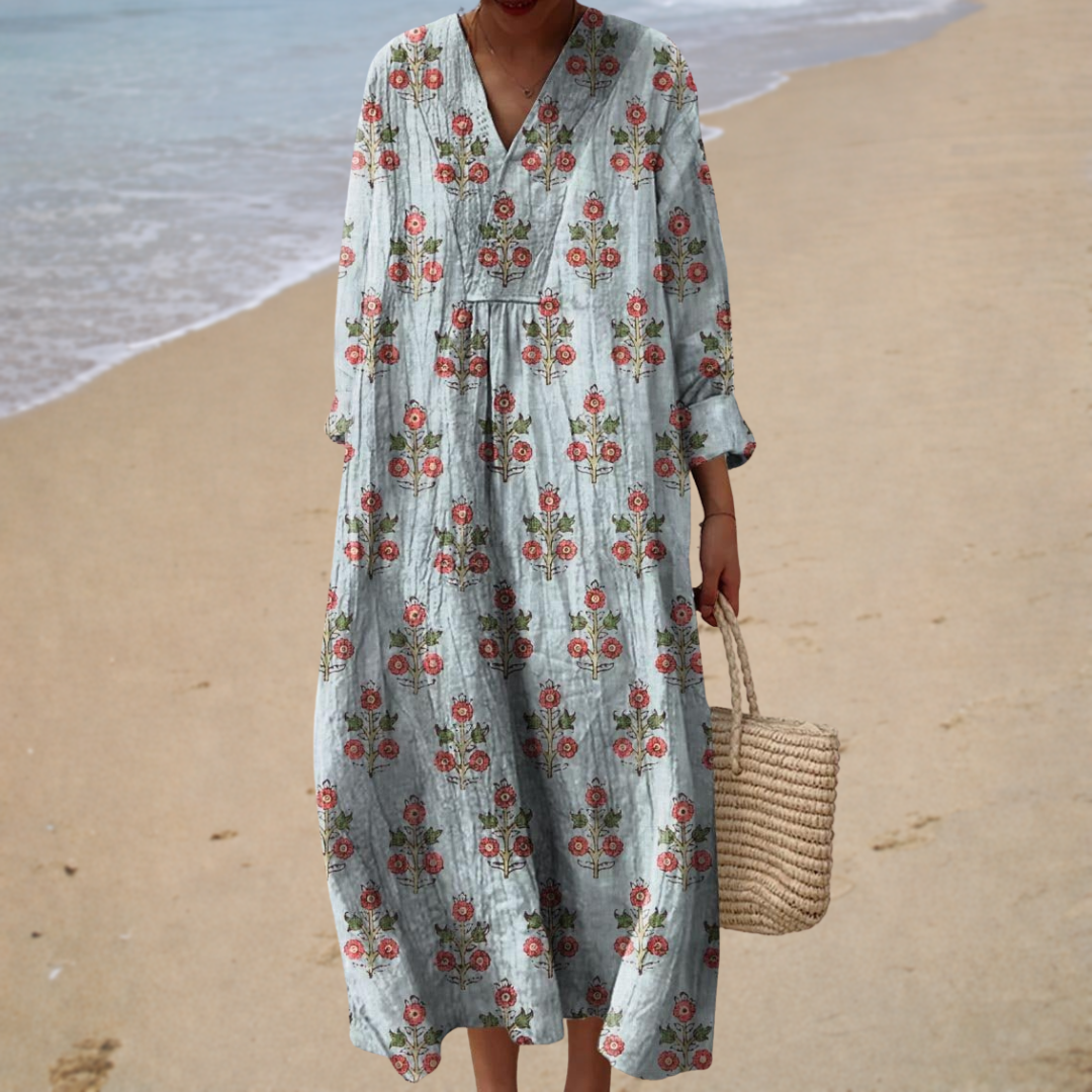 Robe Estiva Imprimée Flattere