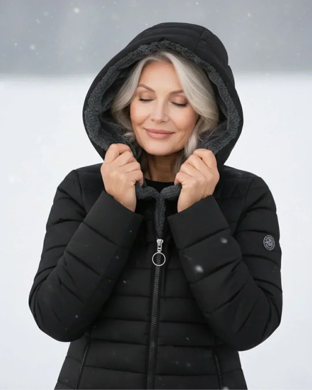 Nadine | Veste matelassée à capuche amovible