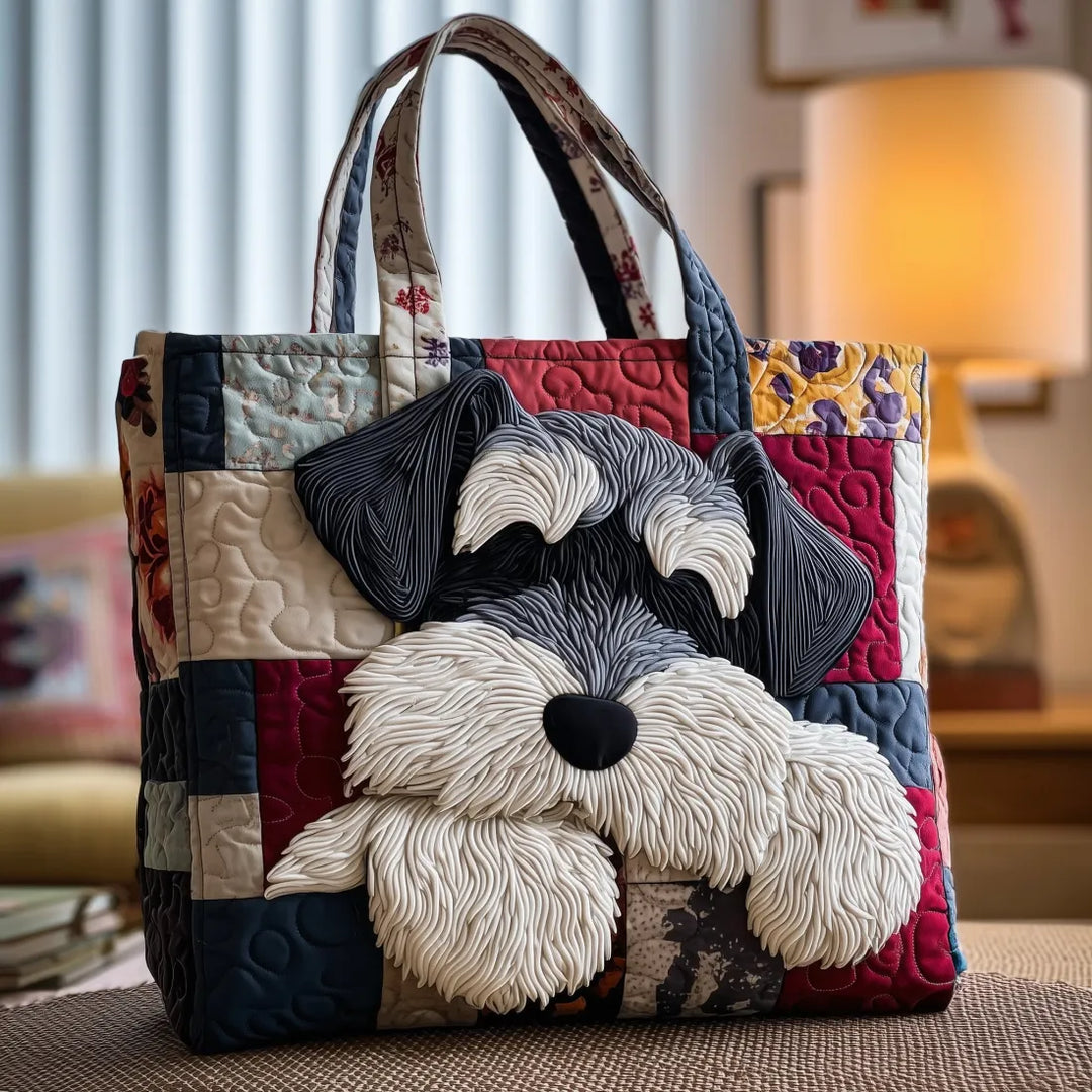 Sac en Tissu Artisanal - Schnauzer