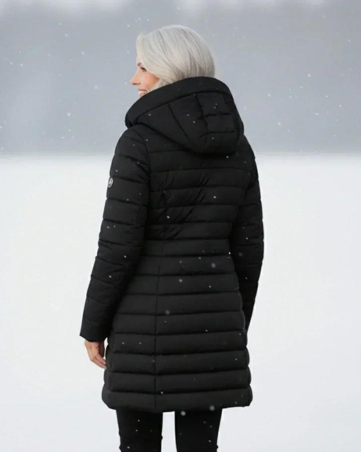 Nadine | Veste matelassée à capuche amovible