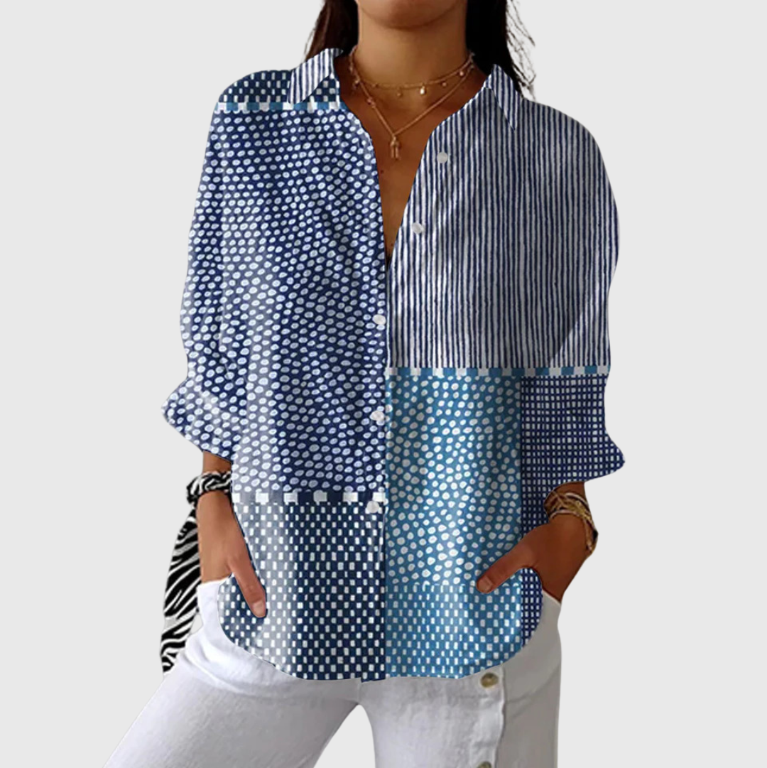 Blouse légère et colorée avec imprimé