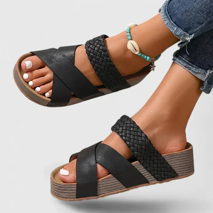 Lucia - Sandales Orthopédiques Élégantes