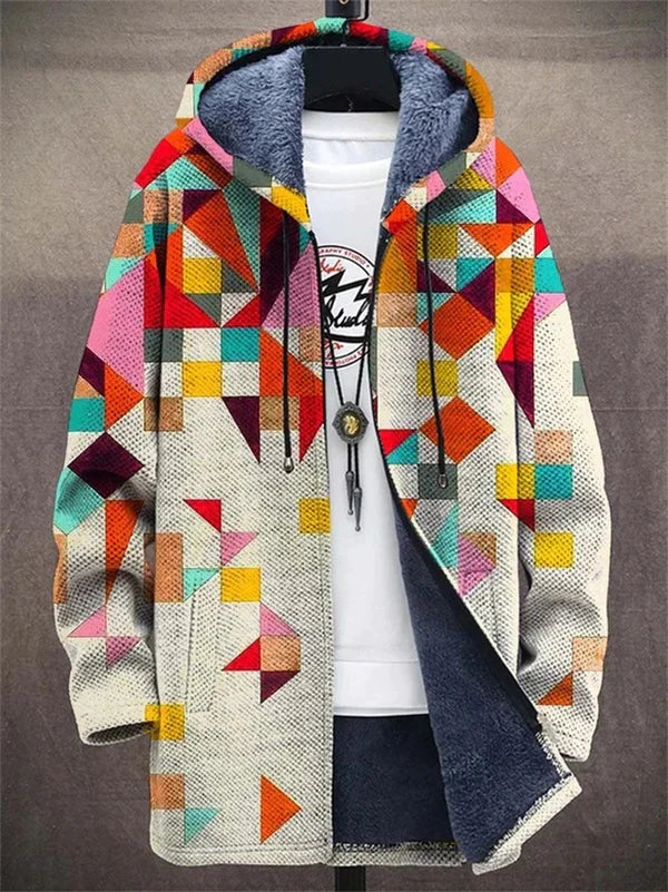 Aria | Cardigan graphique multicolore