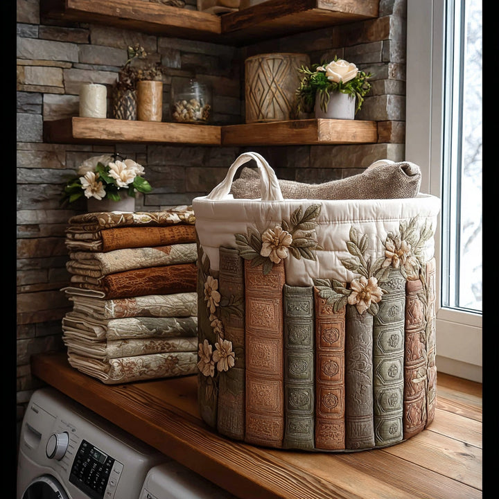 Laurence | Panier à linge matelassé