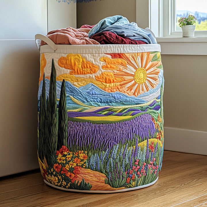 Cyrielle | Panier à linge matelassé