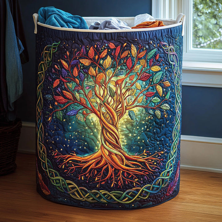 Mireille | Panier à linge matelassé