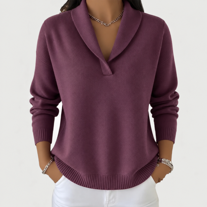 Garance | Pull à col en V