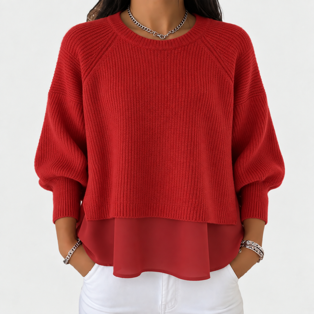 Maud | Pull effet deux pièces