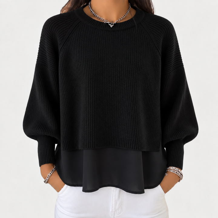 Maud | Pull effet deux pièces