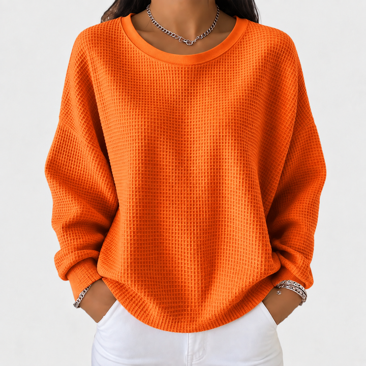 Solène | Pull gaufré classique
