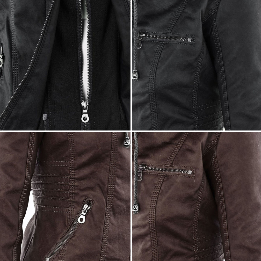 Camille | Veste cintrée à capuche
