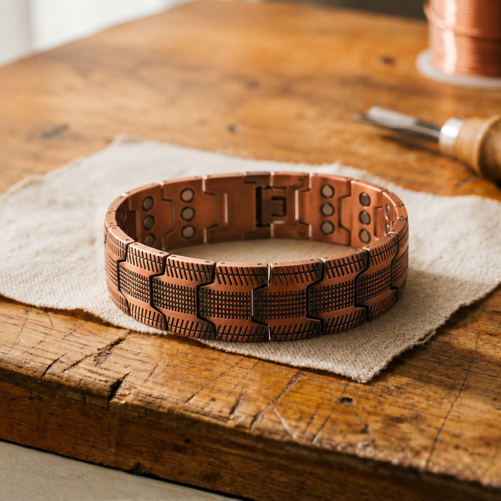 Bracelet Crag en cuivre