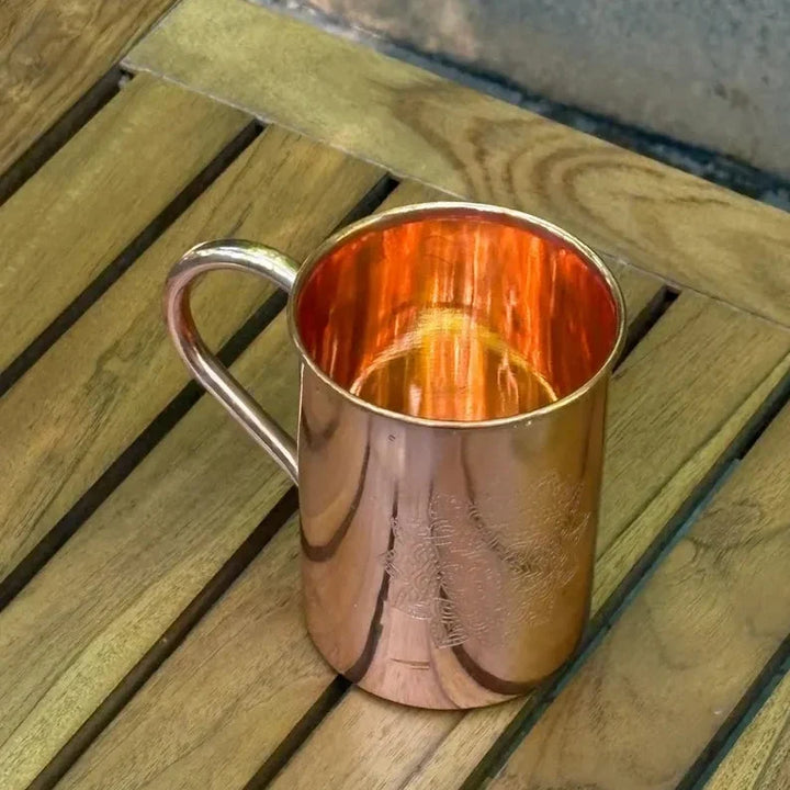 Tasse Mandala en cuivre — 470 ml