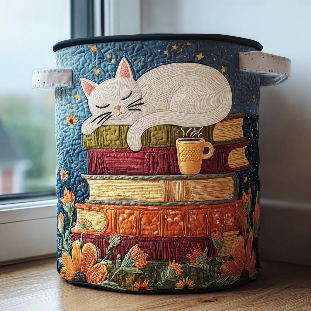 Clémentine | Panier à linge matelassé