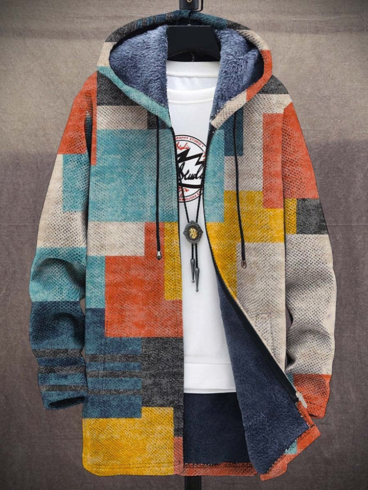 Léna | Cardigan à capuche artistique