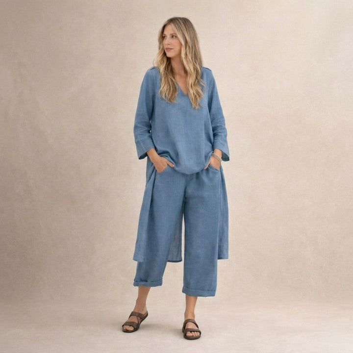 Eleonora – Volný lněný set