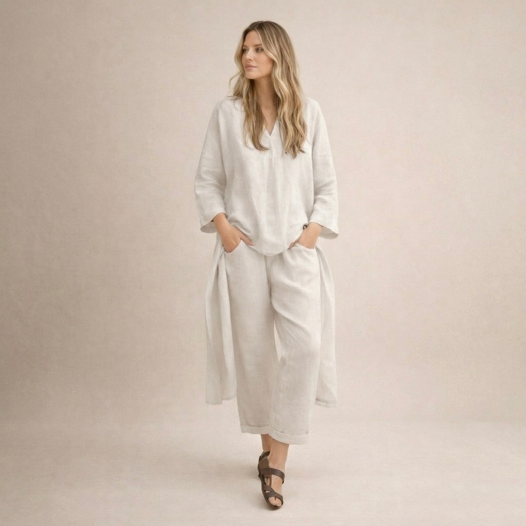 Eleonora – Volný lněný set