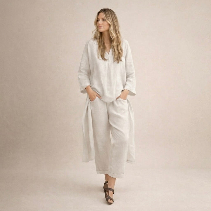 Eleonora – Volný lněný set