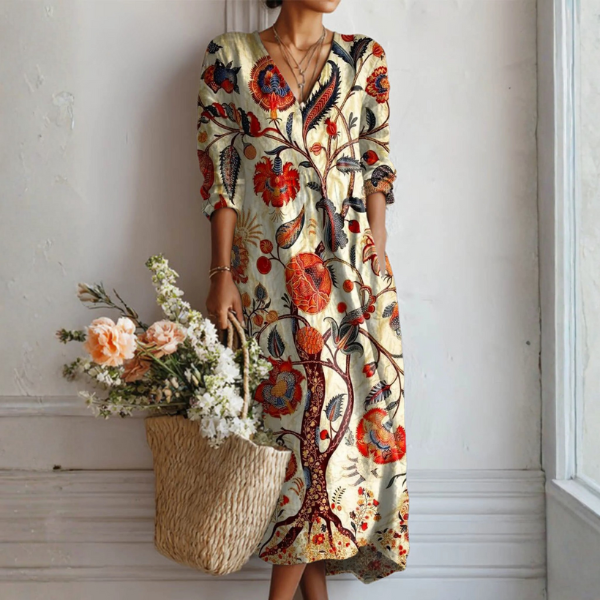Kendra™ | Robe Florale Bohémienne