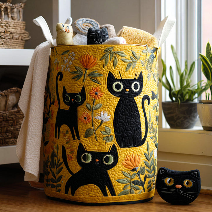 Flavie | Panier à linge matelassé