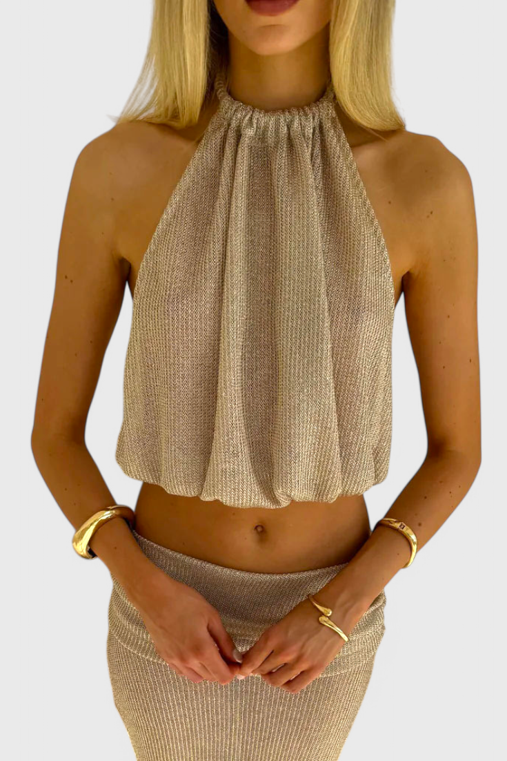 Taťána – Dvoudílný halter set