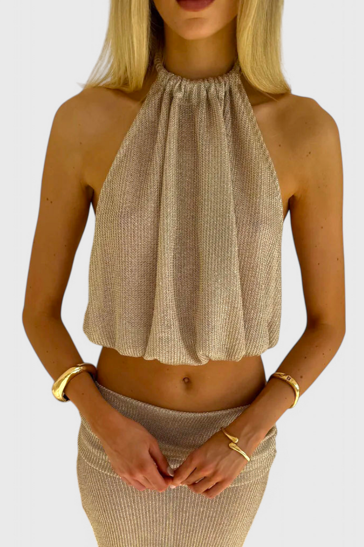 Taťána – Dvoudílný halter set