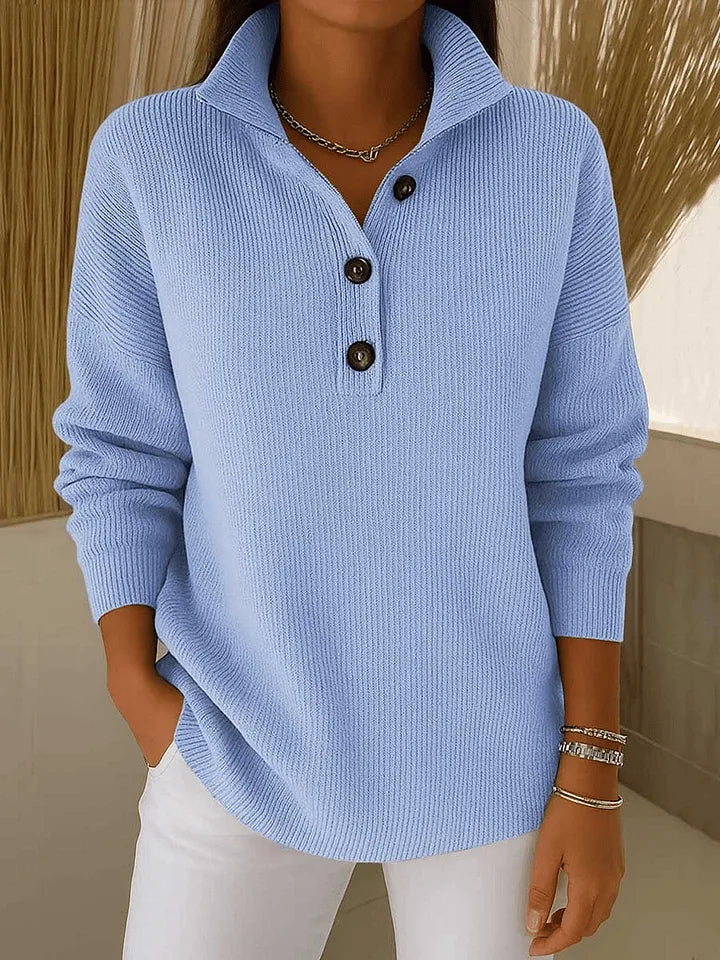 Amparo | Pull Polo à Col V