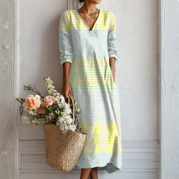 Olivia™ | Robe en Lin Craquant
