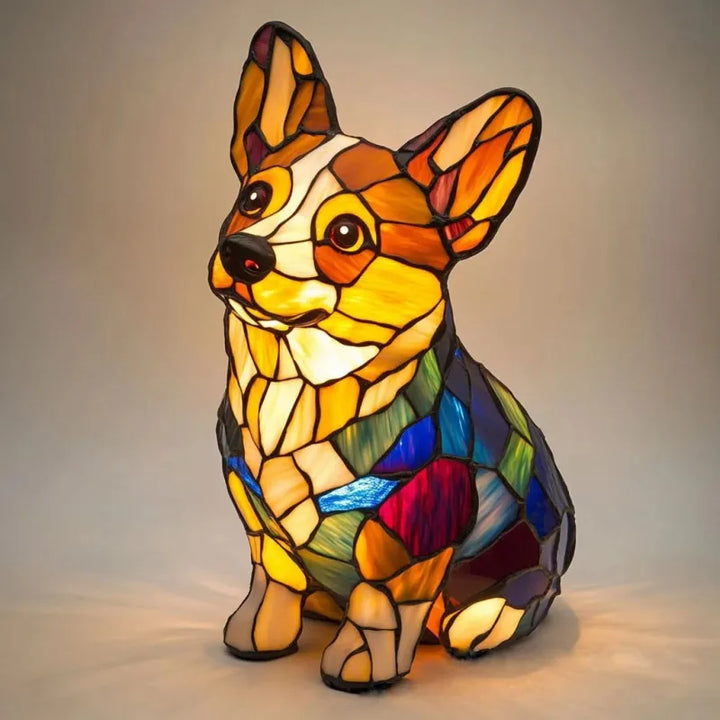 Victoire | Lampe en forme de corgi