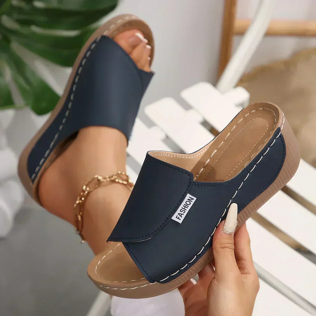 Rumi - Sandales Orthopédiques à Talon Wedge