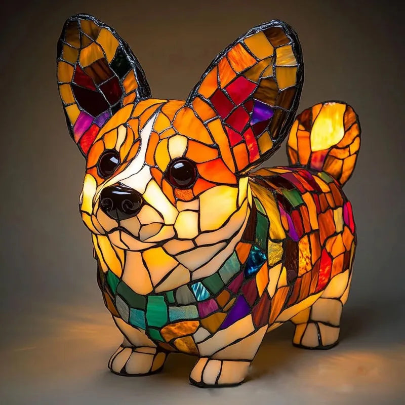 Victoire | Lampe en forme de corgi
