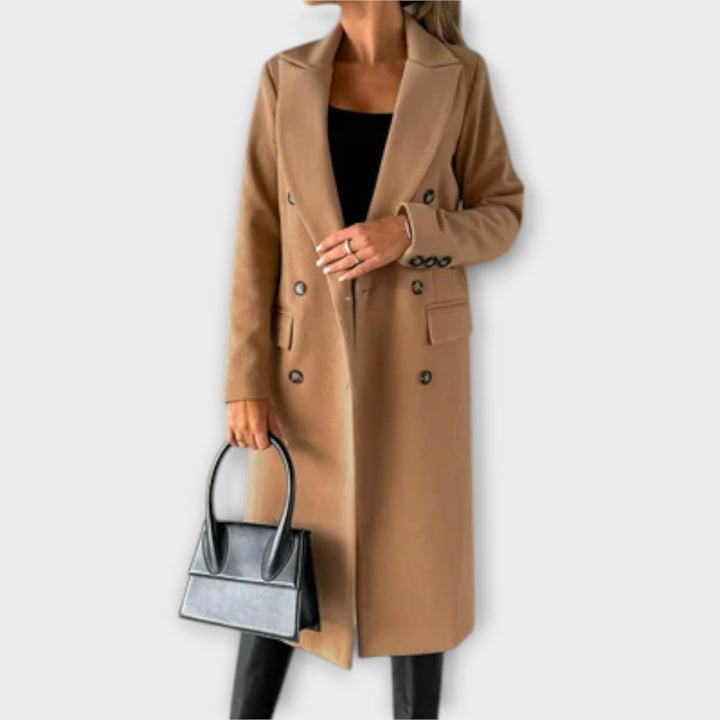 Judita – Elegantní vlněný kabát