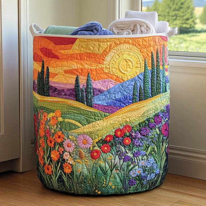 Cyrielle | Panier à linge matelassé