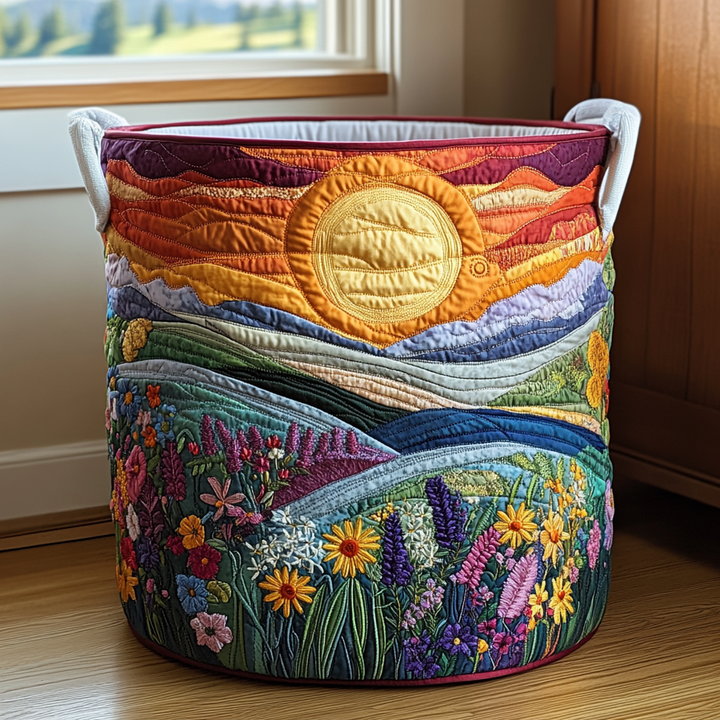 Cyrielle | Panier à linge matelassé