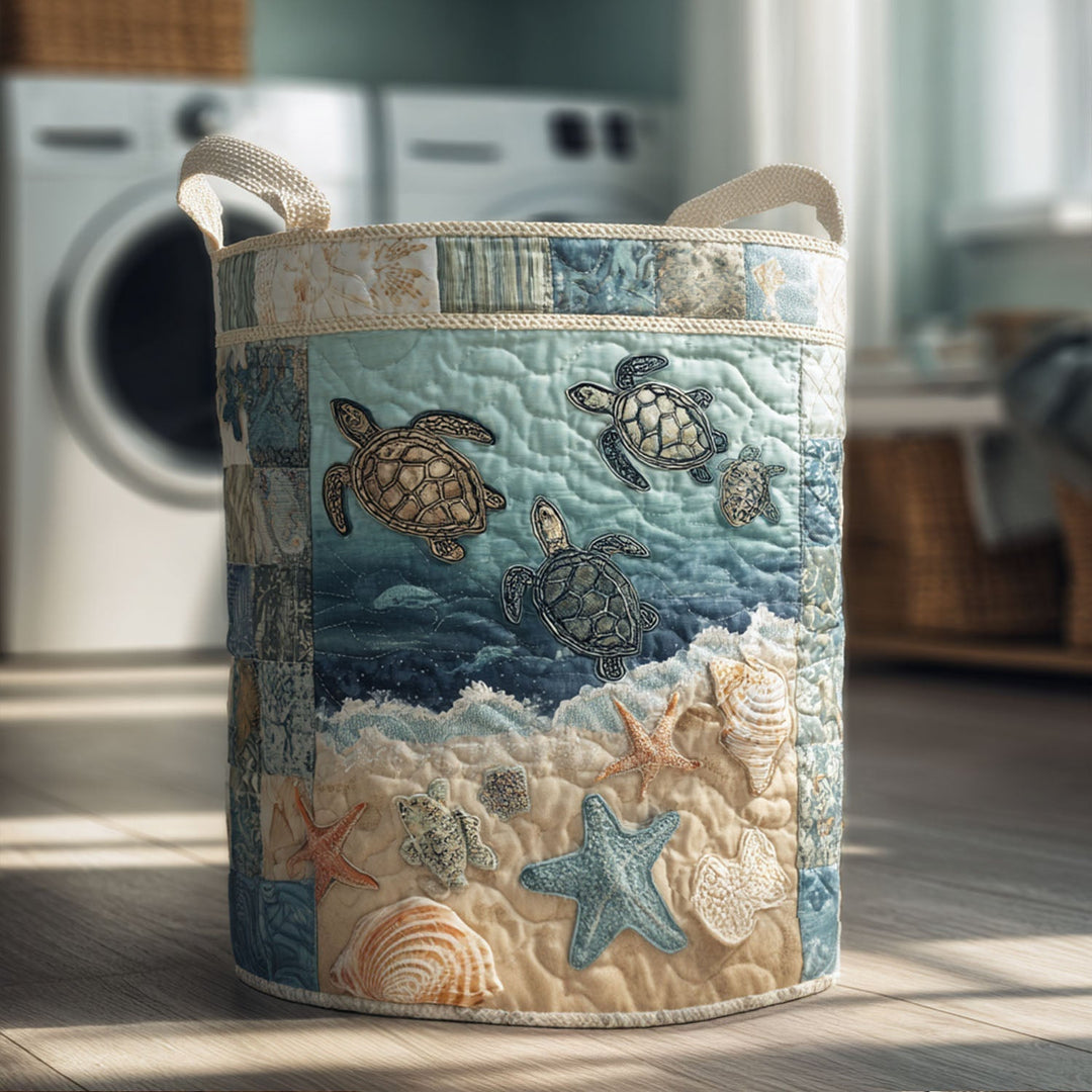 Sylvie | Panier à linge matelassé