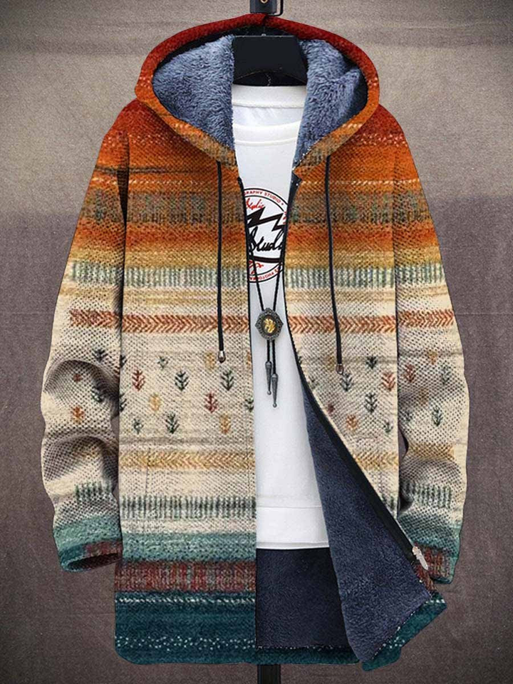 Zélie | Cardigan à rayures et petits motifs