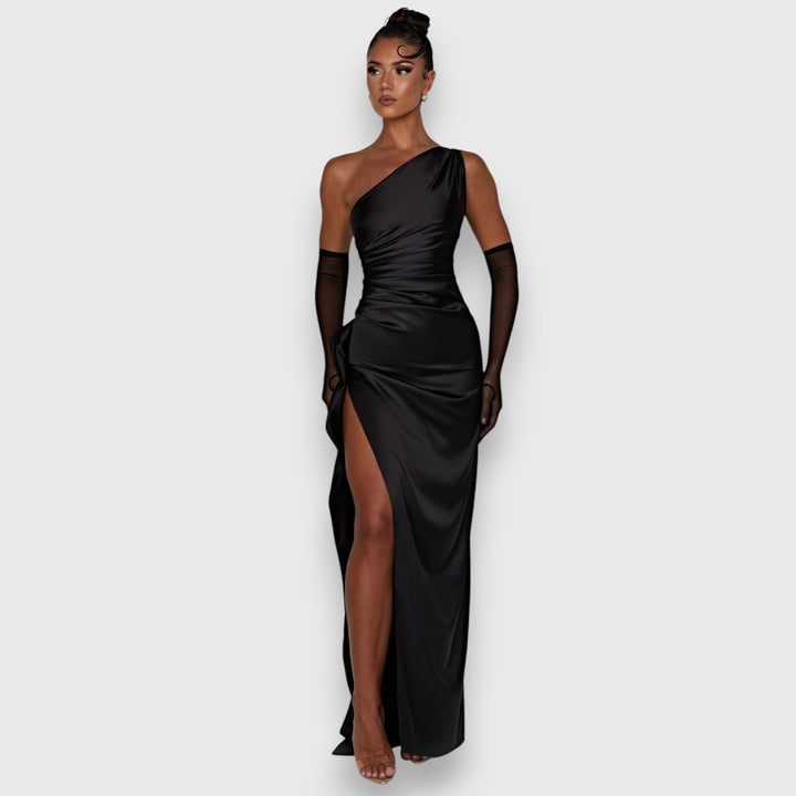 Sienna – Robe Maxi à Épaules Dénudées